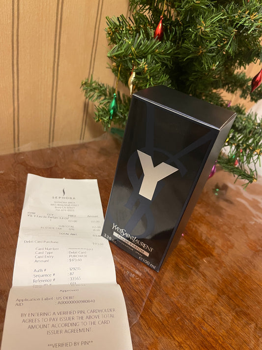 YSL Y Eau de Parfum – 3.3 oz